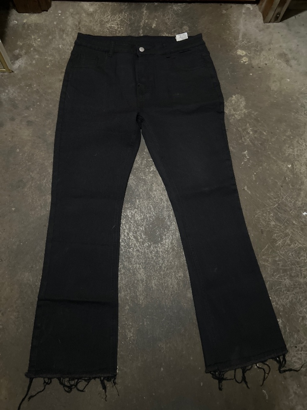Black Bootcut/flare leg Jeans 36-32